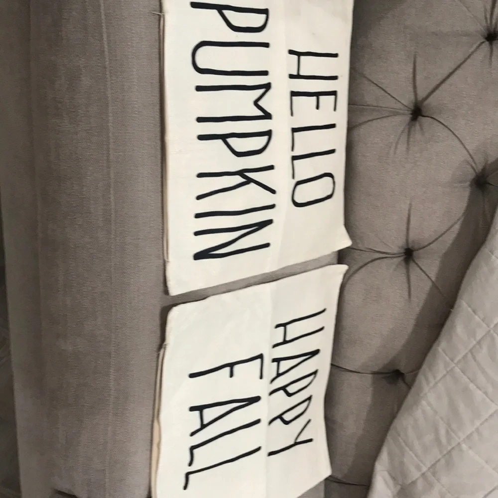 Fall pillow covers